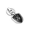 cyhk7 3D Metal Key Rings Car Logo Emblems Keychain Accessories For Mitsubishi 9 Ralliart X ASX L200 Colt Outlander Pajero Cross Triton