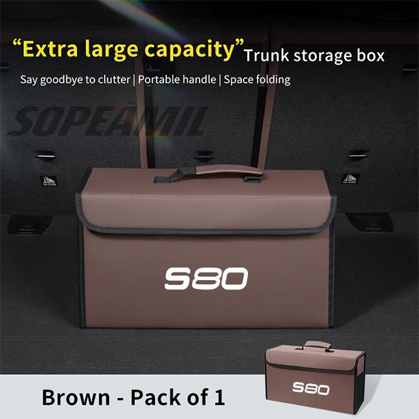 Volvo XC40 XC60 XC70 XC90 V40 V50 V60 V70 V90 S40 S60 S80 S90 C70 Car Trunk Storage Box Organizer Foldable Stowing Tidying Bag