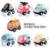 Real Lighting Pull Back Car Anti-Collision Mini Car Vehicle Models Inertia Car  Kids Education