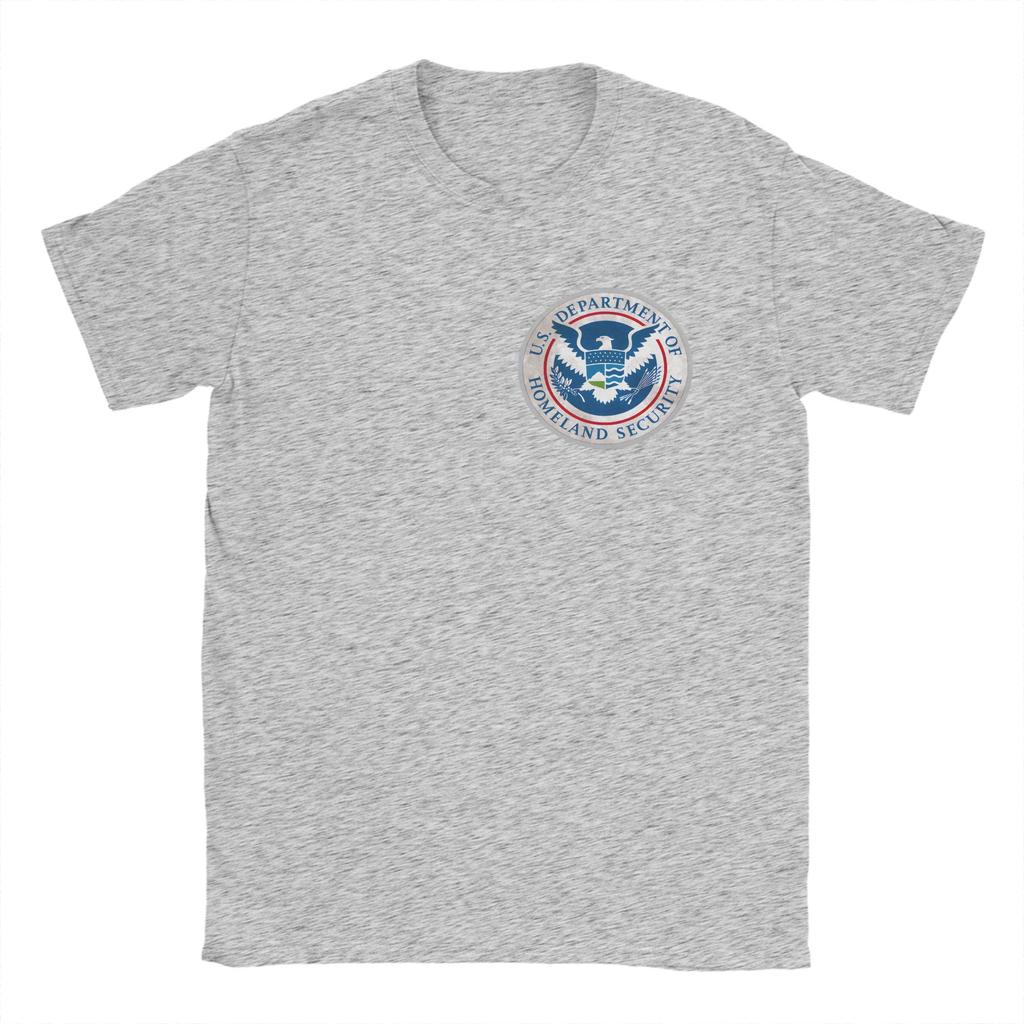 Harajuku TShirt Summer Ice Immigration Logo United States Immigration and Customs EnforceUnisext Hip Hop T Shirts Cotton Tee Shirt