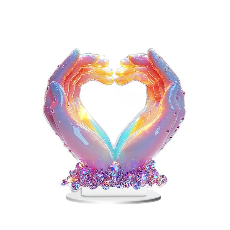 Valentine's Day Color Guardian Love Ornament Holiday Party Table 2D Decoration Crafts Alec Waterproof Wear-resistant Decoration