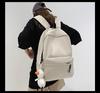 Girls' Fashion College-Style Backpack: Large Capacity, Casual Travel, Junior High School, or Couples
