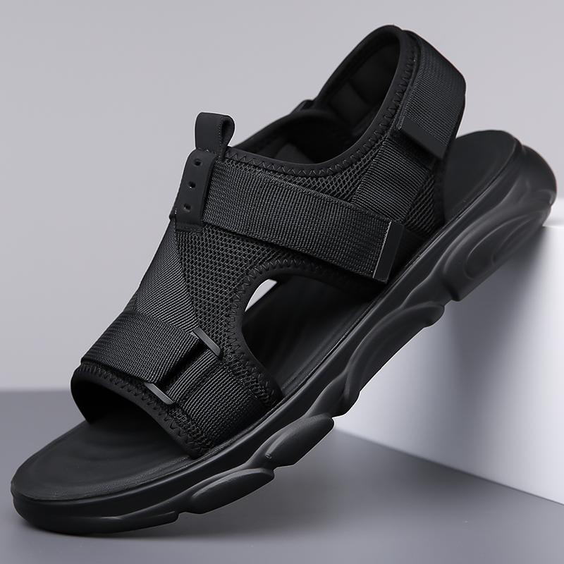 YRZL Sandals Soft Comfortable Non-Slip Men Shoes High Quality Beach Sandals Mens Gladiator Sandals Summer Casual Flat Shoes