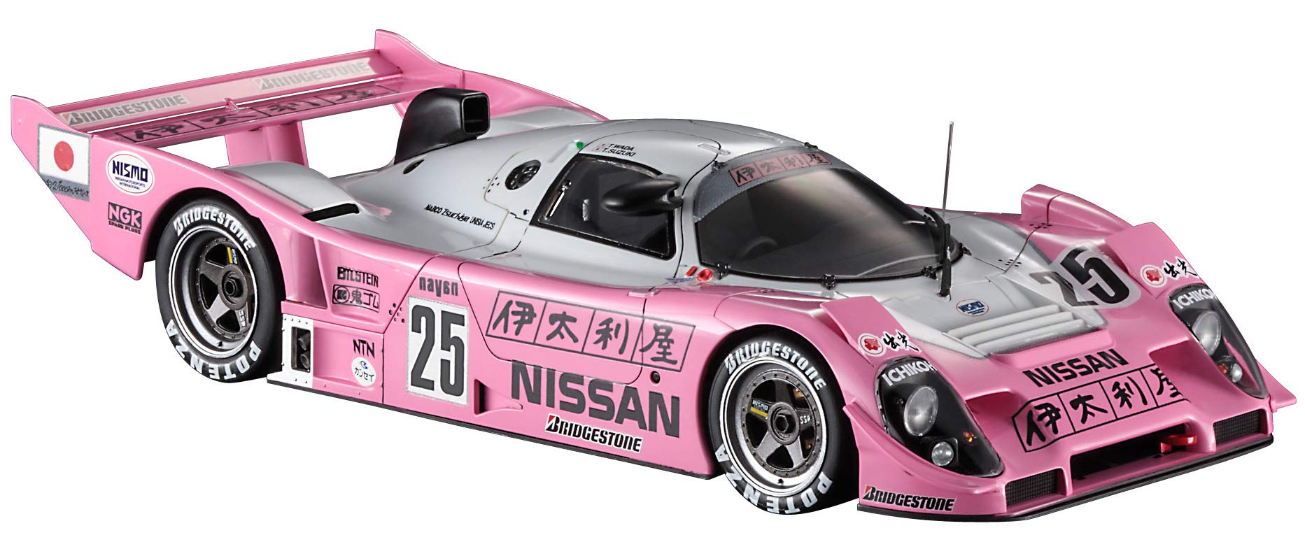 

Hasegawa Италия Nissan R92CP 1993 Победитель гонки Suzuka 1000km Пластиковая модель 20474 1/24