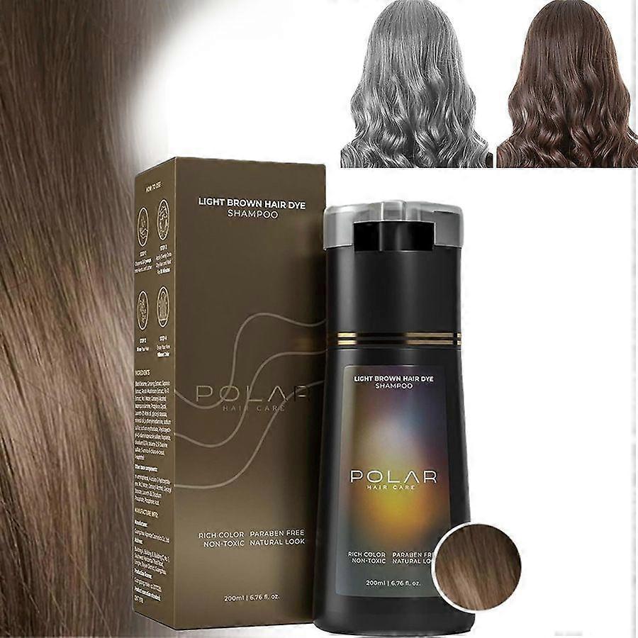 Haarfarbe, schnelle Färbung, Einwaschfarbe mit Shampoo, sanft und nicht reizend