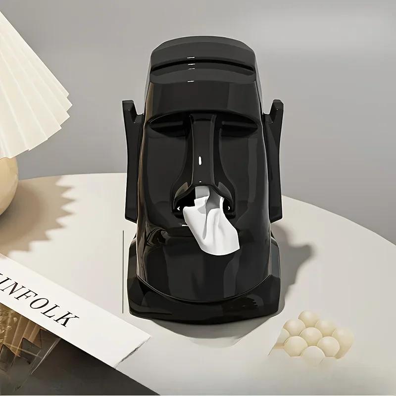 

Household Tissue Box Creative Stone Tissue Box Living Room Bedroom Table Decoration Simple Modern Style