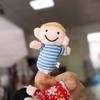 6Pcs Interactive Educational Finger Puppets Set Soft Plush Puppets Toys  Toddlers 1-3