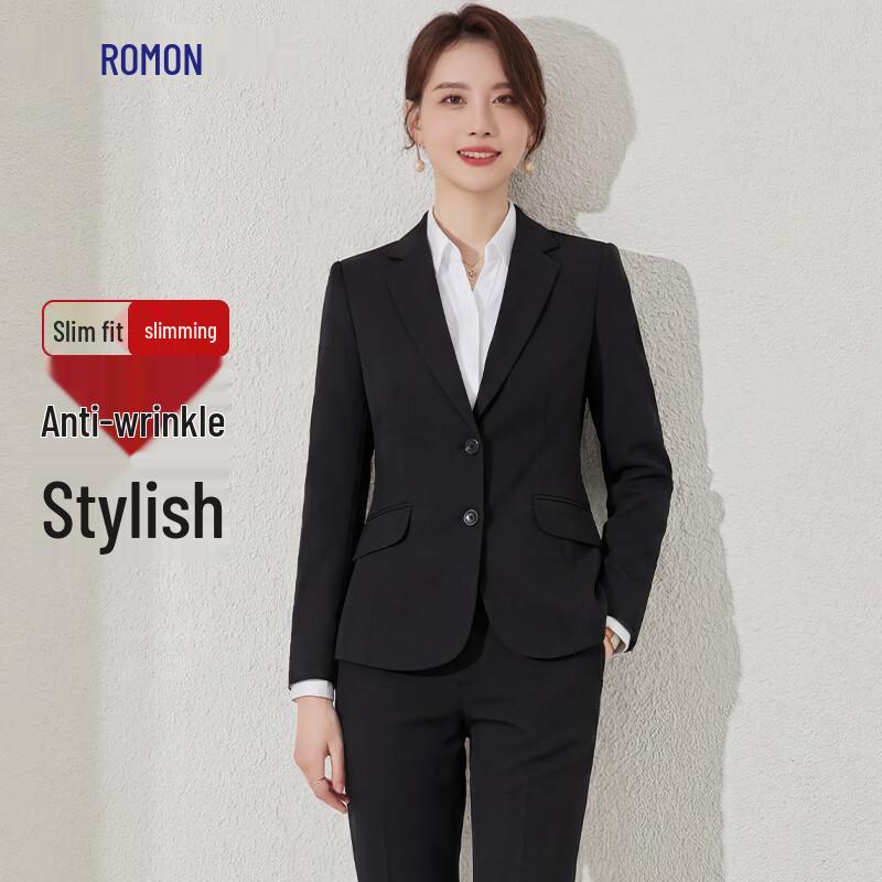 Romons Women s Slim Fit Professional Blazer Suit Set 200/112A(58A)