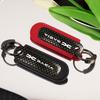 For Dacia Logan Sandero Duster Lodgy Spring Jogger Solenza Renault Dokker Stepway Carbon Fiber Car Keyring Keychain Gift Pendant