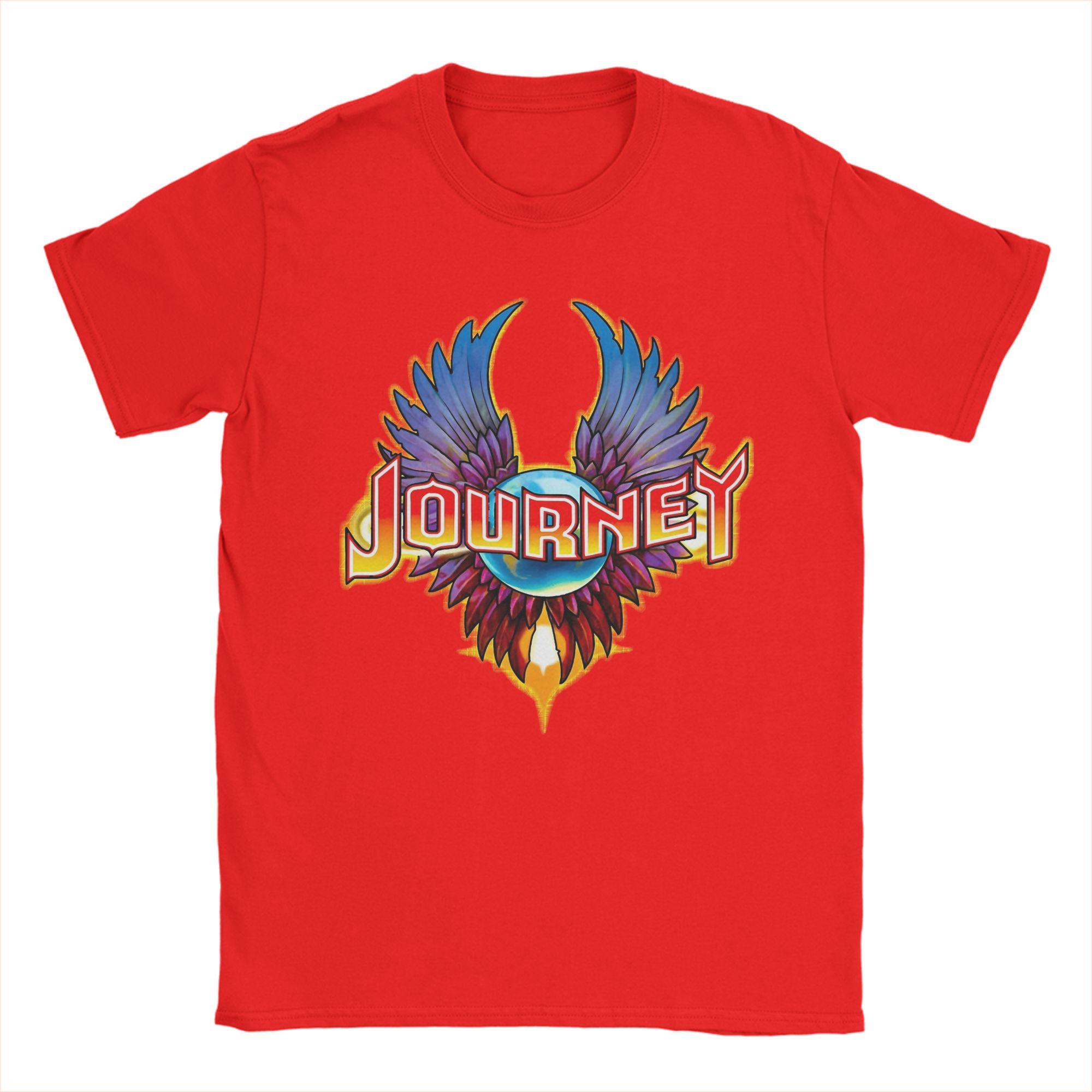 

Journey Final Frontier Tour 2026 T Shirts for Men Cotton Vintage TShirts Crew Neck Tee Shirt Short Sleeve Tops Graphic Printed S