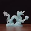Creative Resin Zodiac Dragon Decoration Company Office Home Crafts Figurines Living Room Decoration  Desk Accessories