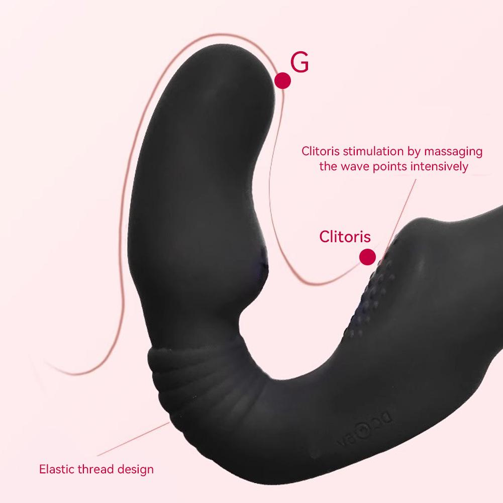 Popruh bez ramínek na vibrátorech pro ženy Dildo s dvojitou hlavou Vibrační dildo na penis pro lesbičky Erotické sexuální hračky pro dospělé pro páry 18+