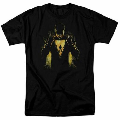 Shazam Whats Inside Comic Book Unisex Black Unisex T-Shirt