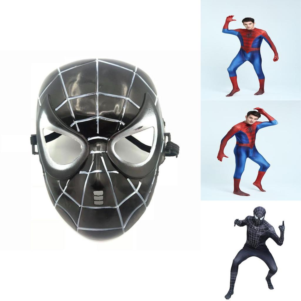 Premium Polyester Spider-man Venom Suit Cosplay Costume For Men Halloween Party Zentai Bodysuit