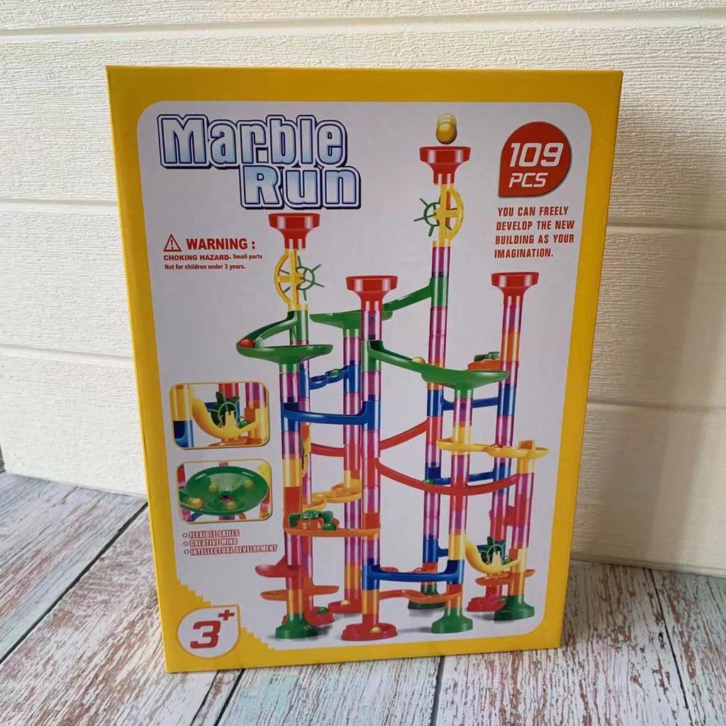 Marble Run Race Children Kid Boys Building Construction Blocks Creative Game Hot