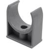 U-Shaped PVC Pipe Clamps 30Pcs Water Plastics Pipe Clamps Hose Hanger Fit for 1-1/2"/40mm OD Pipes, Suport Pex Tubing