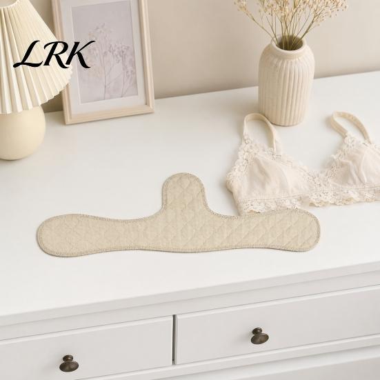 Cotton Sweat Pads 1/5/10Pcs Bra Liner for Absorption, Washable Under-Breast Absorbing Pads, Reusable Moisture Absorber Boob Pad, Women Sweating