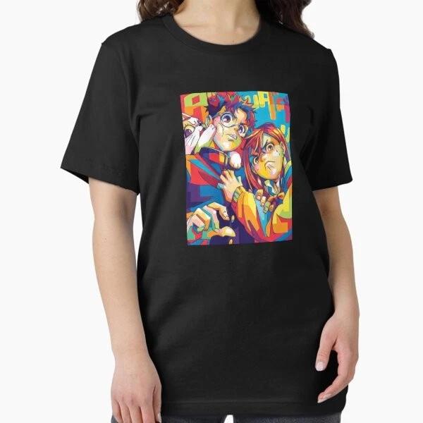 Anime Momo Ayase Okarun And Turbo T SHIRT Unisex1 S