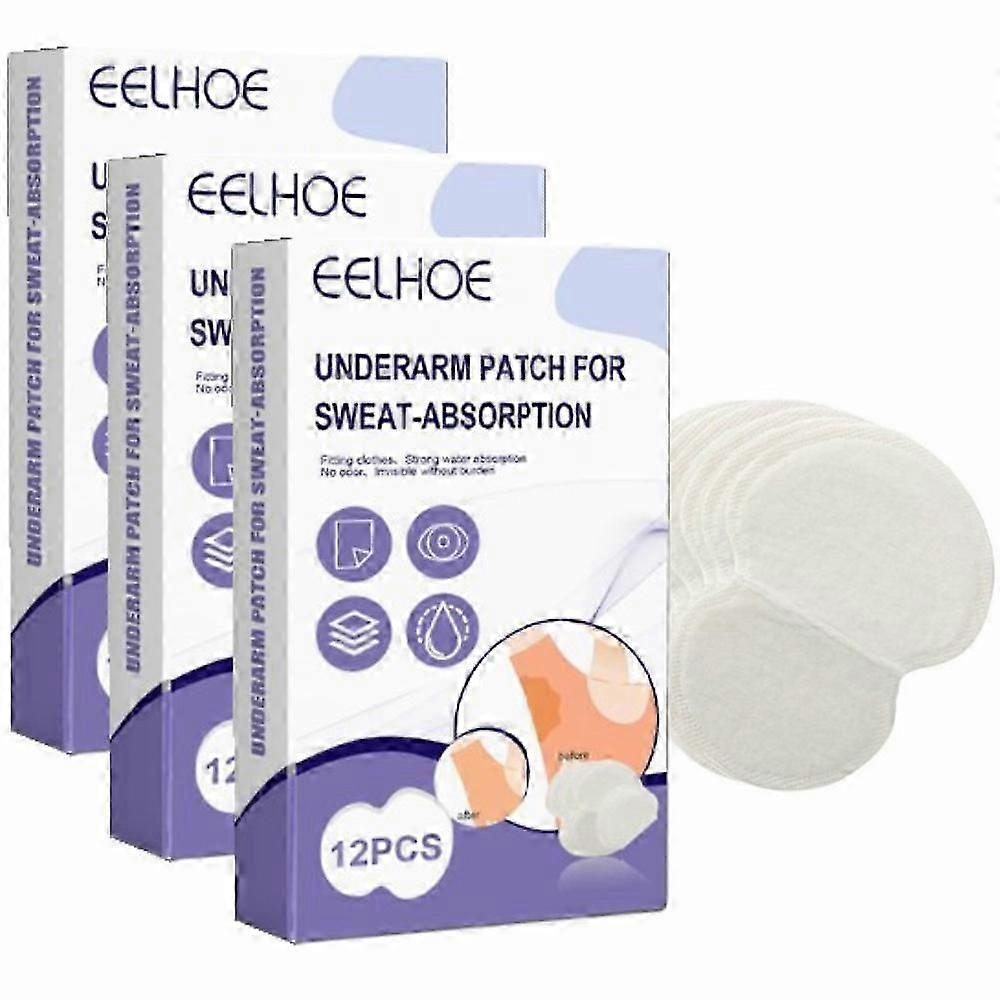 36x Einweg-Schweißpads Patches Antiperspirant Achsel Achselschutz Blatt