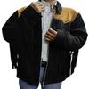 Men's Black & Brown Genuine Suede Leather Fringe Jacket, Western Style Fringe Jacket, Cowboy Jacket, Men Fringed Jacket, Gift For Him