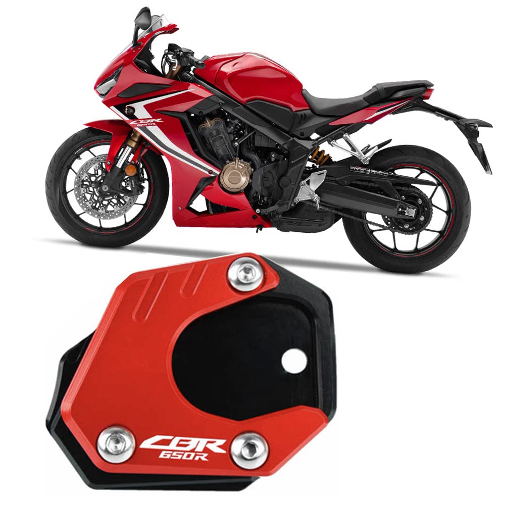 For CBR650R 2019 CBR650R 2020 CBR650R 2021 CBR650R2022 2019-2023 Motorcycle Kickstand Motorcycle Side Bracket Motorcycle Side Bracket Pad