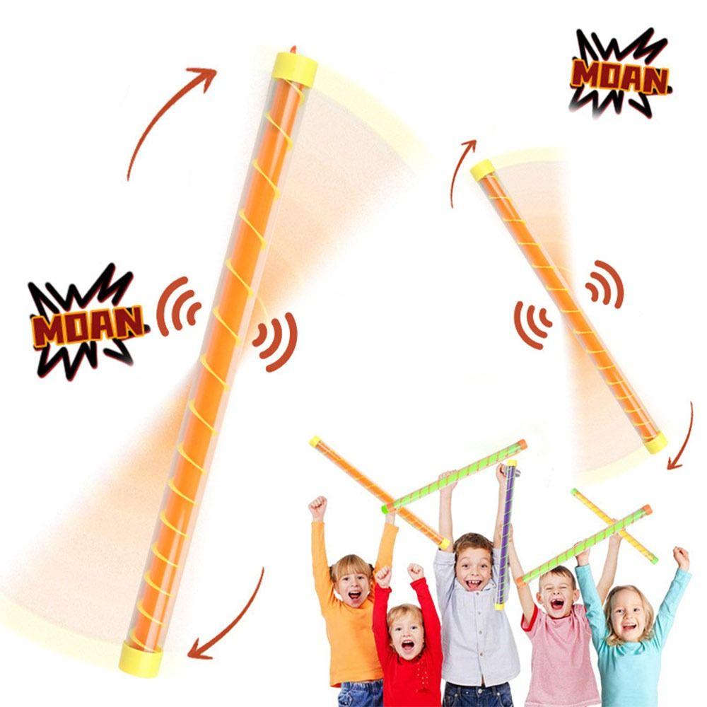 Plastic Shake Farting Tube Prank Kids Toys Noise Maker Toys Simple Giggle Stick  Party Supplies