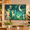 Leafeon Custom Name Diamond Painting Personalized 5D Full Drill DIY Diamond Art Home Decor