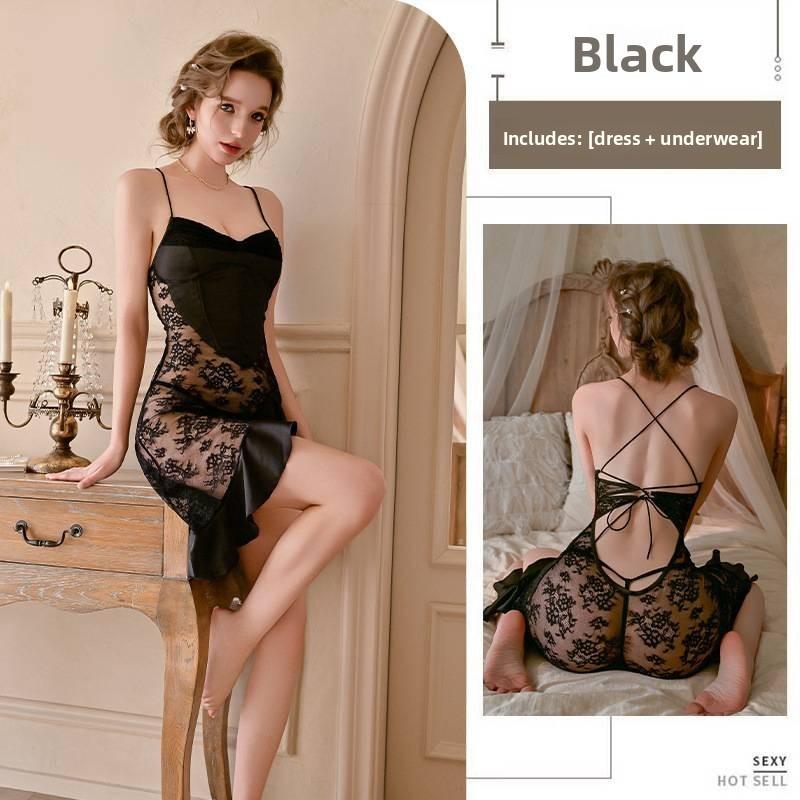 Youthful Satin Sleep Skirt With V Neck And Sleeveless Design For Lounge