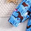 Baby Cartoon Farm Animal Pattern Casual Long Sleeve Romper