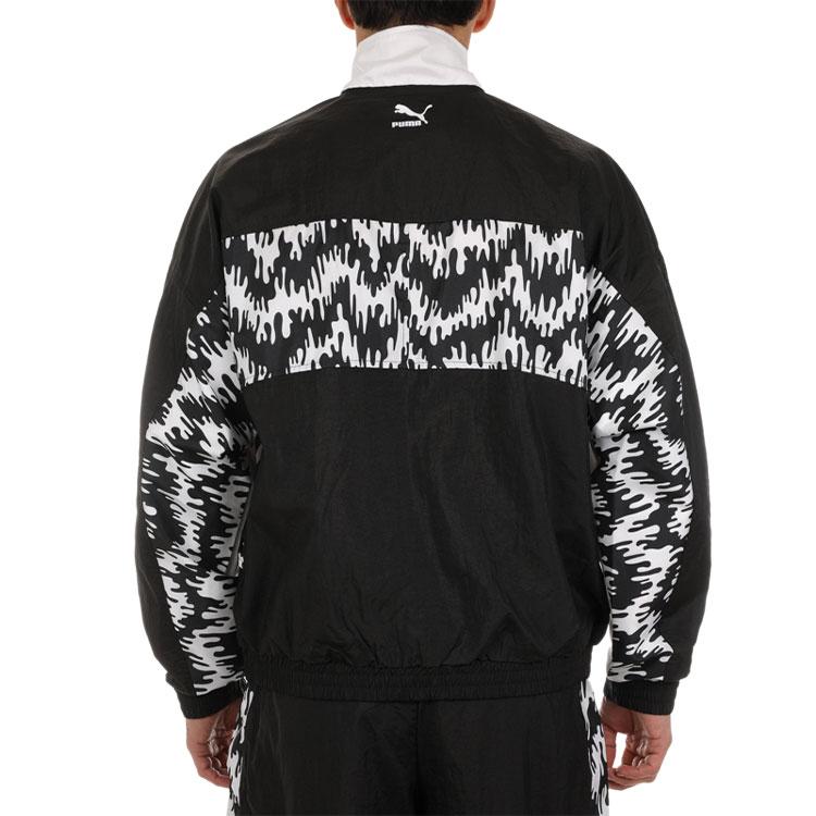 Puma OG AOP Track Jacket Men Jackets Black White 597042-01