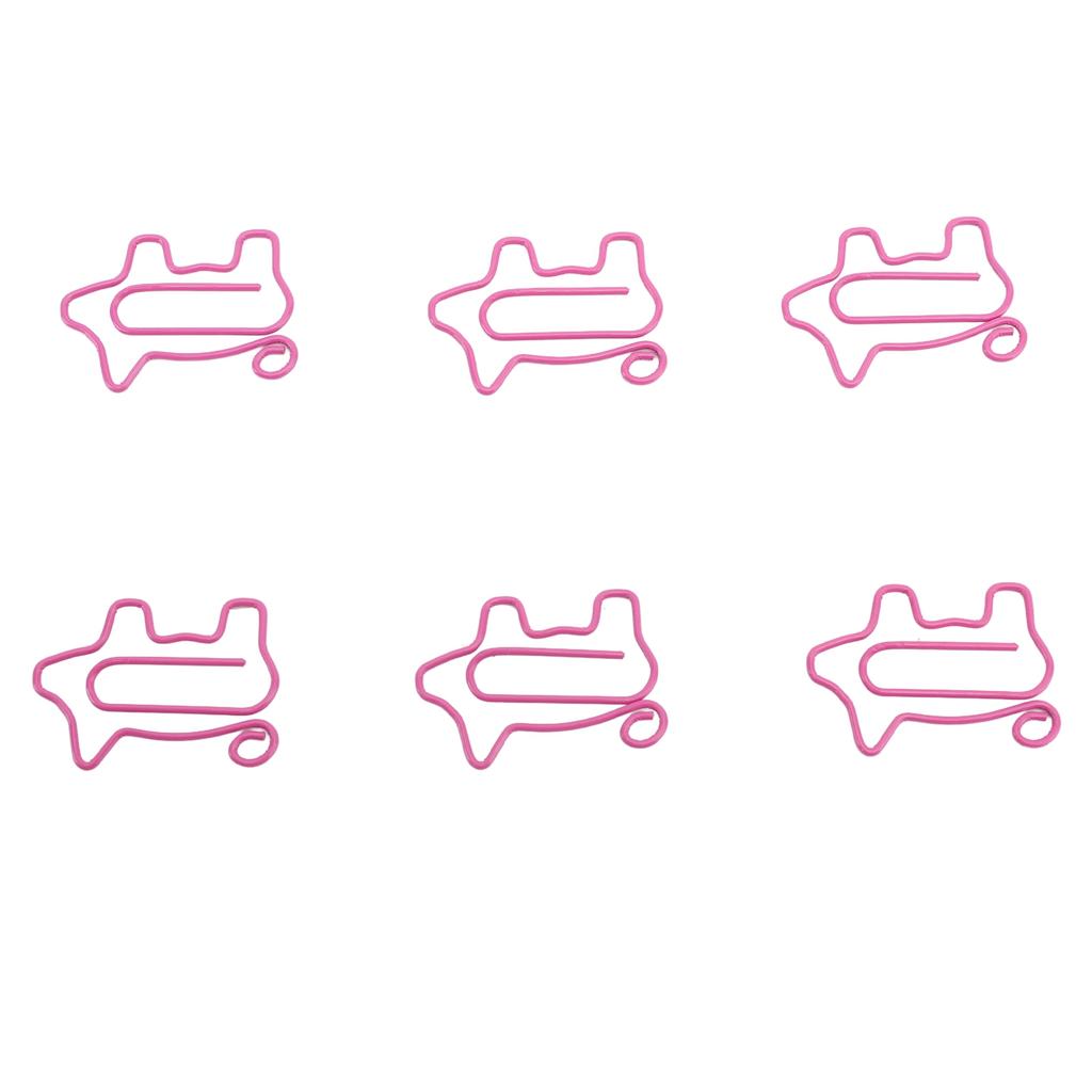 100 buc Agrafe de hârtie Preveniți alunecarea Semn de carte decorativ în formă drăguță Agrafe de hârtie pentru școală Offi