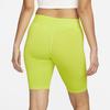 Nike Sportswear Essential Logo Print Solid Color Slim Fit Fitness Shorts Women shorts Yellow-Green CZ8527-321