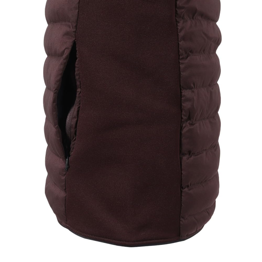 The North Face Red Run Hoody Running Warm Cold Weather Coal Size S Men's Water-Repellent Coat, Brown,
