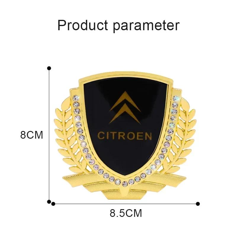 

Car Window Rear Fender Emblem Sticker Decoration for Citroen C3 C2 C4L C4 C-ELYSEE Picasso Sega Aircross Berlingo Xsara Styling