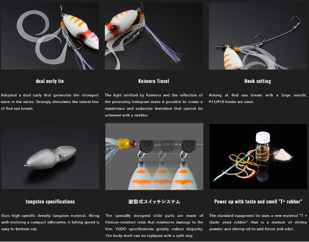 Jackall Bin Bin Switch TG Tungsten 100 Grams Amadai Chart (1371)