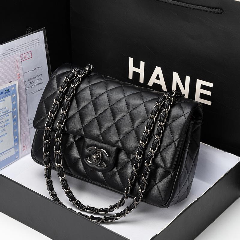 Achsel-Kettenbeutel Neuer Diamant-Schultertasche Mode vielseitige Damen-Tasche Klassische High-End-Umhängetasche