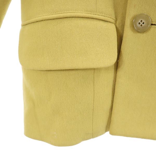 Yohji Yamamoto Made In Japan Wool Blend Tailored Jacket S Double Button Men's Used