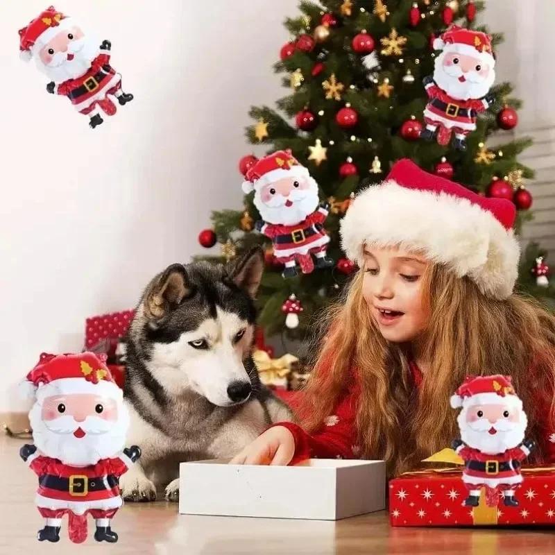 Милі фольговані повітряні кулі Санта Клауса Різдвяна тематика Ялинка Пряниковий чоловічок Повітряна куля для новорічної вечірки Декор Дитячі іграшки Опт