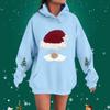 Women's Loose Comfortable Casual Fashionable Christmas Printed Long Sleeved Sweatshirt