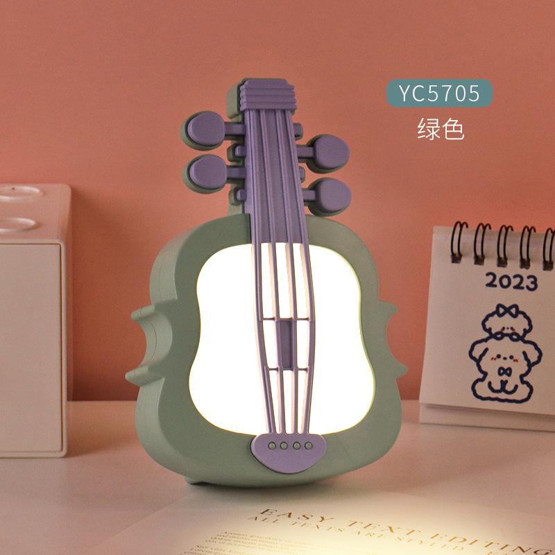 New Violin Eye Protection Student Study Desk Lamp Student Dormitory Reading Bedroom Bedhead Nightlight USB Charging