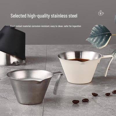 Baizien 100ml Stainless Steel Espresso Measuring Cup