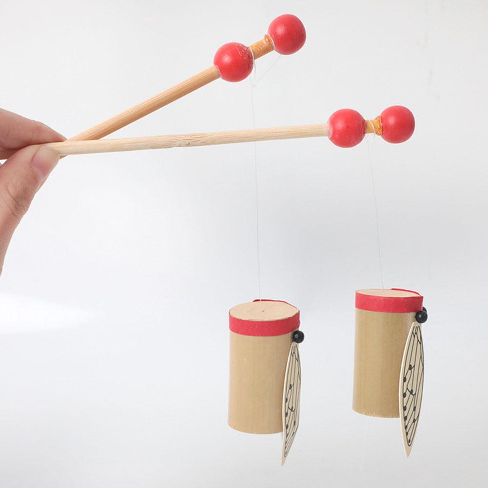 Bamboo Cicada Chirping Toy Handmade Toy Gift For Kids I1Q2