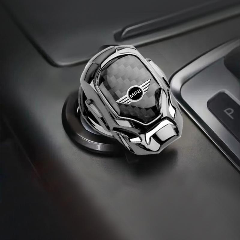 Car One-Click Start Buttons Protective Cover Decoration Car Gadgets For MINI Cooper R56 Fridge 323 R56 F56 50 60 53 F56 Countryman