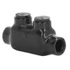 Insulated Cable Connector 7/64 Hex 2 Port Inline Multi Splice Connector for 2‑14 Copper 2‑4 Aluminum