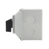 1pcs SZW26/LW26-32 32A 3 Position 2 Phase 8 Screws Automatic Universal Changeover Rotary Knob Cam Switch with Waterproof Box
