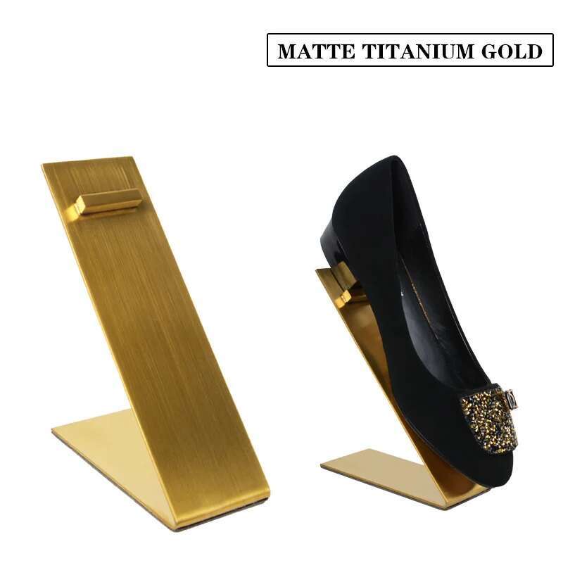 5pcs Stainless Steel Hanging Bag Display Stand Metal Handbag Hanger Rack Wig Hat Hook Bracket Standee Exhibition Showing Props