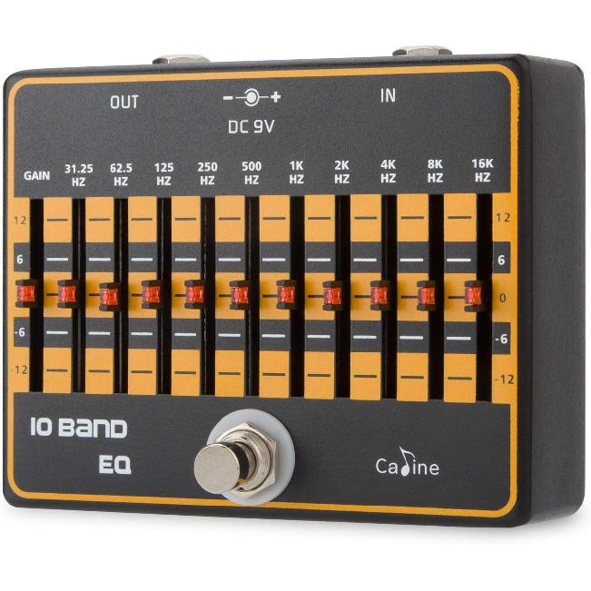 

Caline USA, CP-24 10-полосный эквалайзер педаль гитарных эффектов