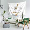 Sandwich Goose Tapestry Decoration Art Aesthetic Tapestries for Living Room Bedroom Home Wall Cloth Wall Hanging