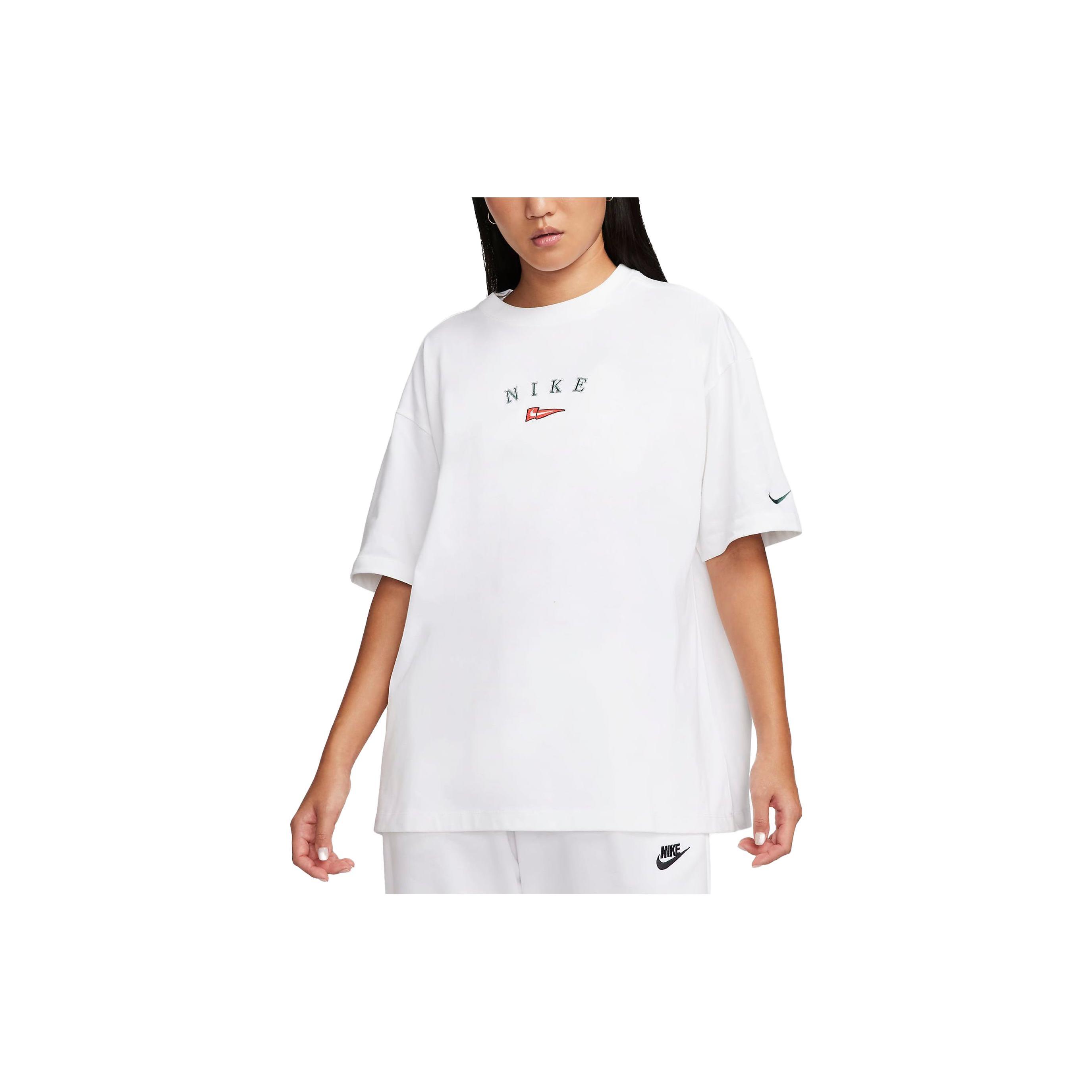 

New Nike T Shirts Women s White FZ4866-100 XXL