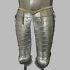 Medieval Steel Knight French Polished Armor Suit Half Body Armor Knight Cuirass With Tassets, Arm Guard,Gorget Larp  Reenactment Costume